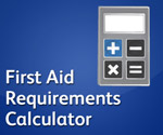 First aid requirements calculator tool